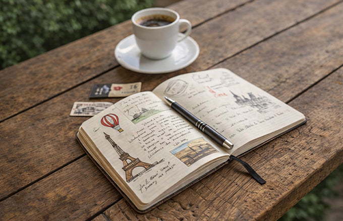 Compact Premium Notebook- Travel-Friendly Everyday Organizer