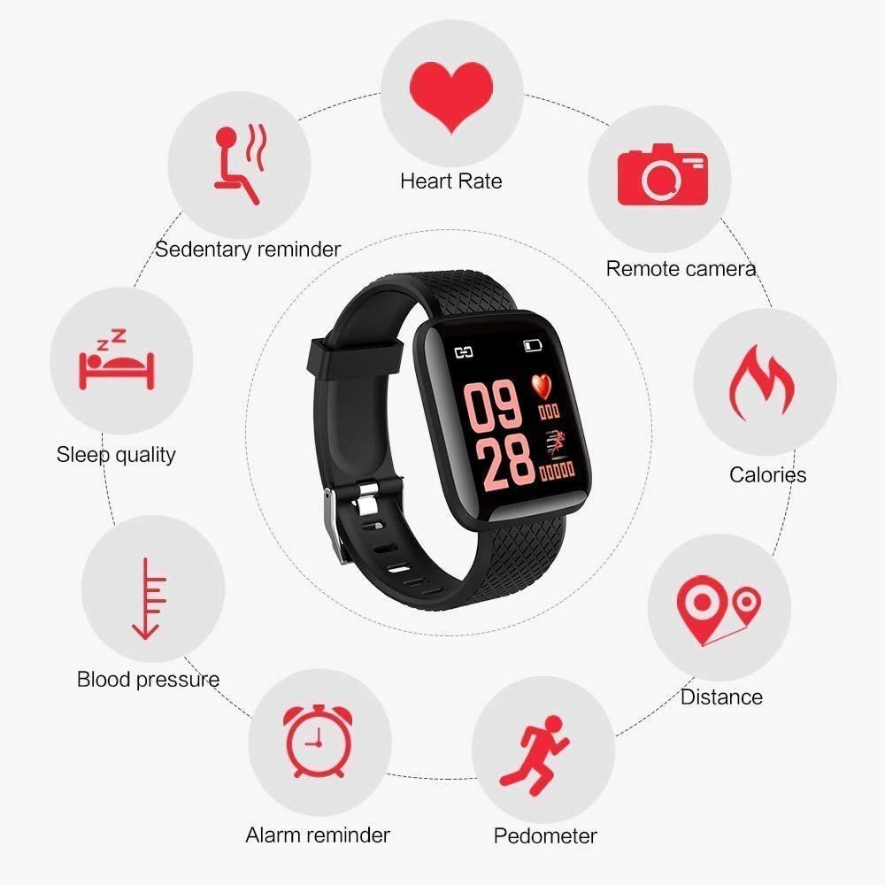 Smart Fitness Bracelet Health Watch_PTM