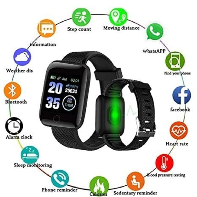 Smart Fitness Bracelet Health Watch_PTM