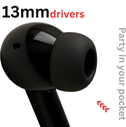 Pro 2 Wireless Bluetooth Earbuds with Deep Bass & Smart Touch Control