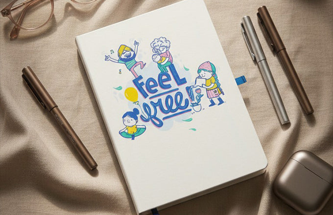 Compact Premium Notebook- Travel-Friendly Everyday Organizer