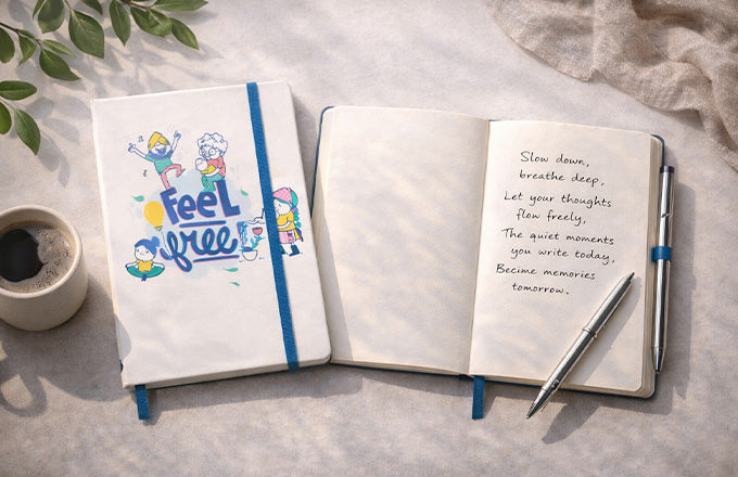 Compact Premium Notebook- Travel-Friendly Everyday Organizer