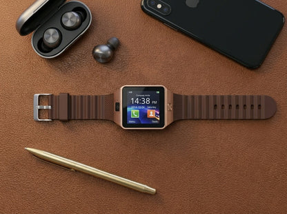 Smartwatch with SIM & Memory Card Slot and Camera Support_PTM