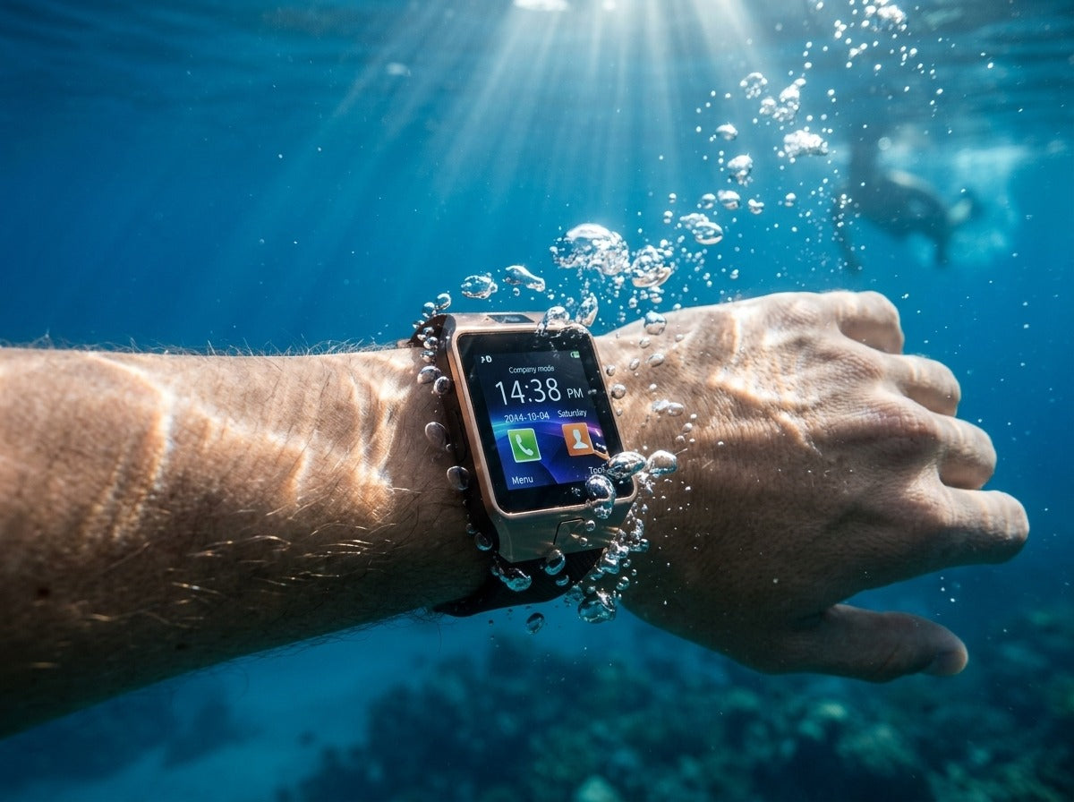 Smartwatch with SIM & Memory Card Slot and Camera Support_PTM
