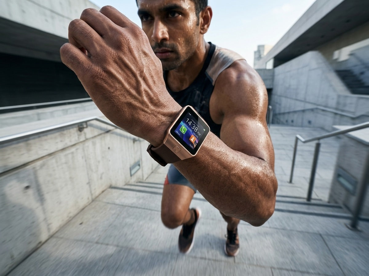 Smartwatch with SIM & Memory Card Slot and Camera Support_PTM