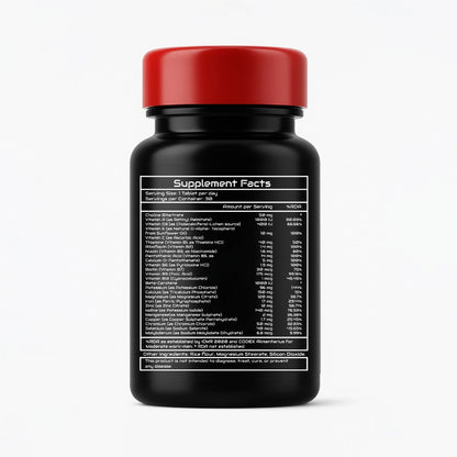 Kobra Labs Daily Multivitamin Tablets | 30 Tablets per Bottle-UP
